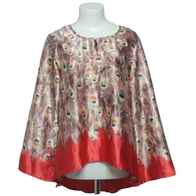 Blouse (Rouge, Multicolore) de By Carima Polyester
