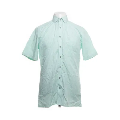 Korte mouwen shirt (Wit, Groen) van Olymp Katoen