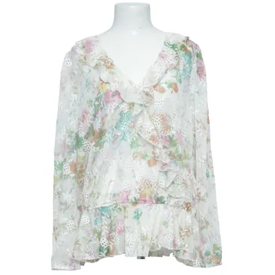 Blouse (White, Multicolored) from Lipsy Polyester