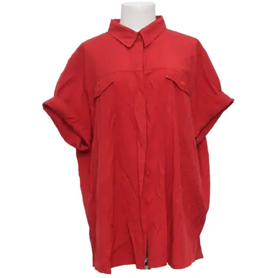 Chemise à manches courtes (Rouge) de Comfort Fashion Polyester