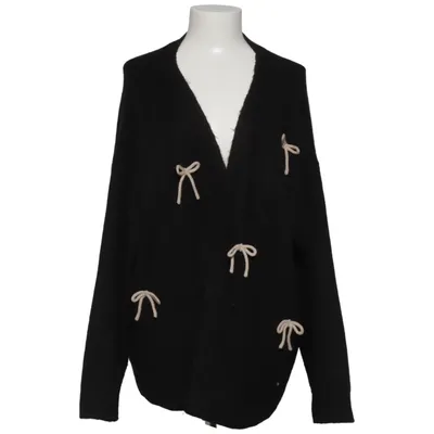 Cardigan (Black) from Zizzi Acrylic, Polyester