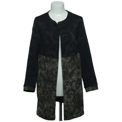 Cardigan (Sort, Guld, Flerfarvet) fra Linda
