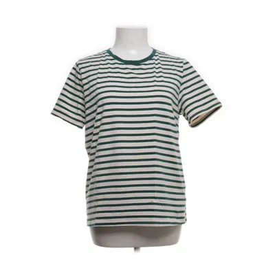 T-shirt (Grön, Vit) från Dazy Bomull, Elastan