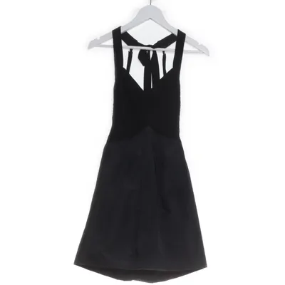 Halternek jurk (Zwart) van BCBG Max Azria Acetaat, Elastaan, Nylon, Polyester