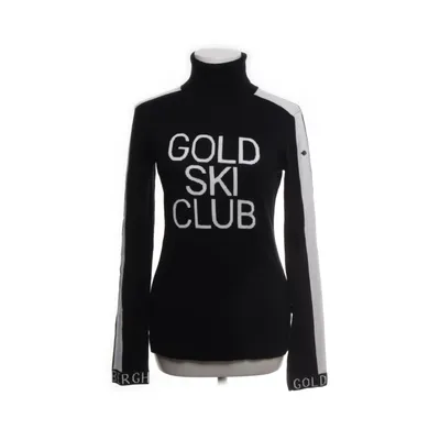 Turtleneck (Black, White) from Goldbergh Acrylic, Polyamide, Wool