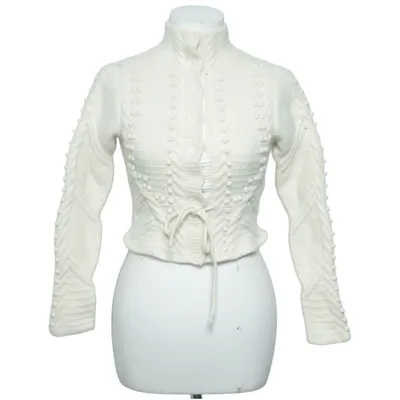 Cardigan (Wit) van H&M Angora, Polyamide, Wol
