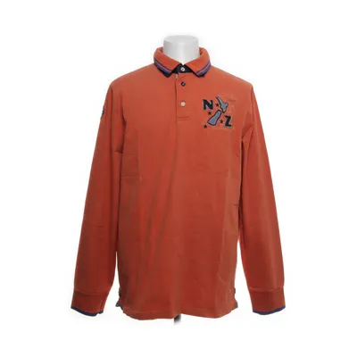 Rugbytröja (Orange) från New Zealand Auckland Bomull