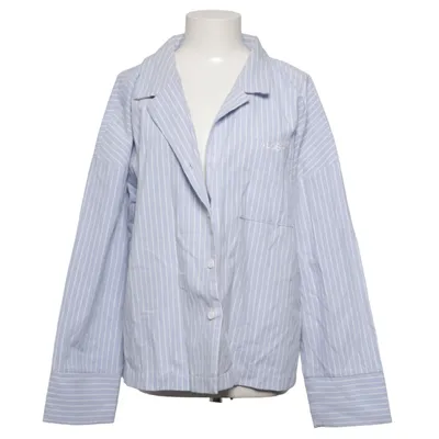 Skjorta (Blå, Vit) från Alobha Bomull, Polyester