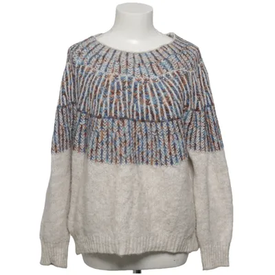 Sweater (Beige, Blå, Brun) fra Marta Akryl, Polyester, Viscose, Uld