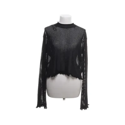 Top (Sort) fra Calvin Klein Jeans Metallfiber, Polyester, Viscose