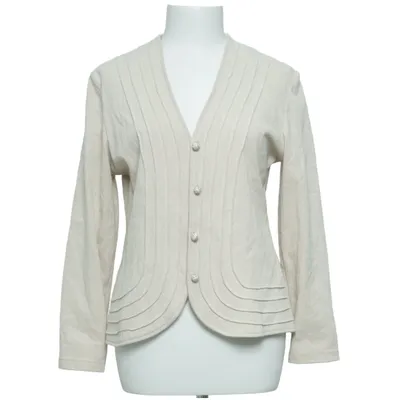 Strickjacke (Beige) von The Earth Collection Baumwolle