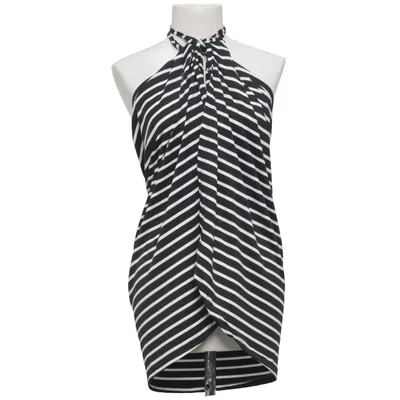 Halter neck top (Black, White) from Zsiibo