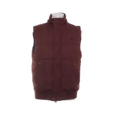 Gilet d'extérieur (Rouge) de Solid Polyester