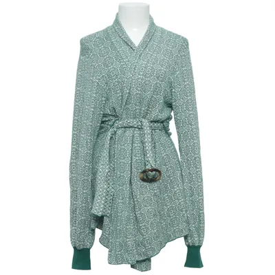 Wickeljacke (Grün, Weiß) von Odd Molly Baumwolle