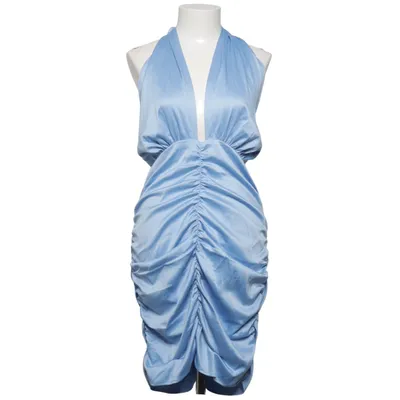 Halterneckklänning (Blå) från Gina Tricot Bomull, Elastan, Polyester