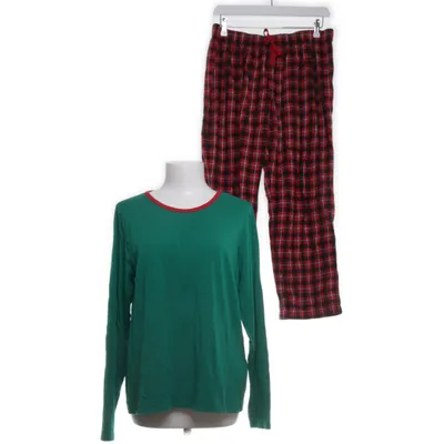Pyjamas (Grön, Röd, Flerfärgad) från Lands' End Bomull