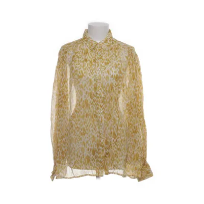 Blouse (Jaune, Blanc, Multicolore) de Anine Bing Soie