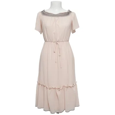 Dress (Beige) from Sequin Hearts Polyester