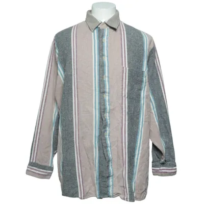 Flanellskjorta (Grå, Beige, Flerfärgad) från Puritan