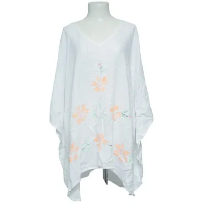 Strandkjole (Hvid, Flerfarvet) fra Rima Viscose