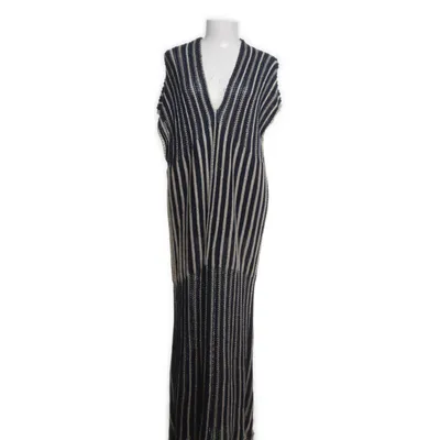 Jurk (Blauw, Goud) van Made in italy Acryl, Nylon