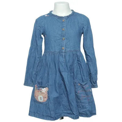 Denim jurk (Blauw) van Next Katoen