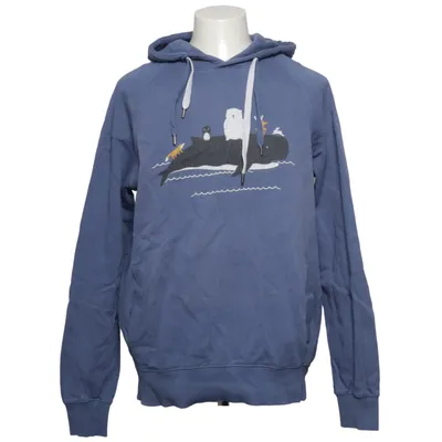 Sweat à capuche (Bleu) de Earth Positive Coton