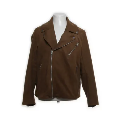 Biker jacket (Brown) from H&M Polyester, Elastane