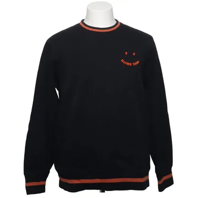 Sweatshirt (Black, Orange) from Paul Smith Organic cotton