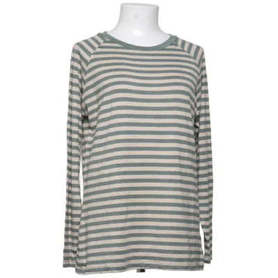 Langærmet t-shirt (Grøn, Beige) fra Comfy Copenhagen Elastan, Viscose