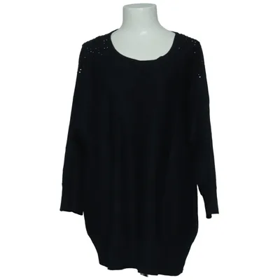 Strickpullover (Schwarz) von Cable & Gauge Polyester, Viskose