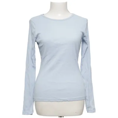 Long sleeve T-shirt (Blue) from KappAhl Cotton, Elastane