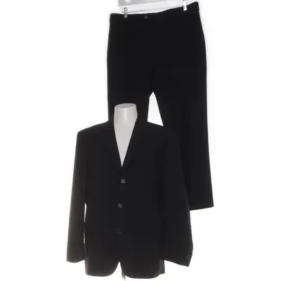 Suit (Black) from Batistini Elastane, Polyester, Wool