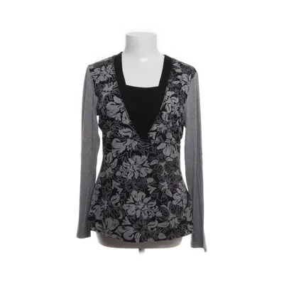 Top (Grijs, Zwart) van Taifun Viscose, Elastaan