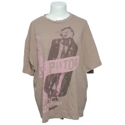 T-shirt (Brown, Pink) from Divided by H&M Cotton