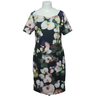 Jurk (Zwart, Meerkleurig) van Steps Elastaan, Polyester