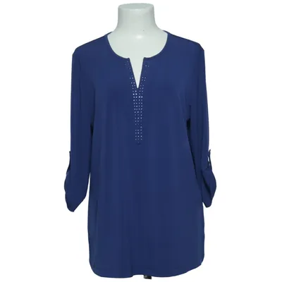 Bluse (Blå) fra Couture Line Elastan, Polyester