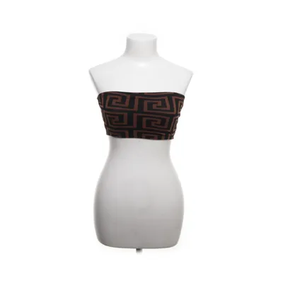 Tube top (Bruin, Zwart) van Fashion Nova Polyester