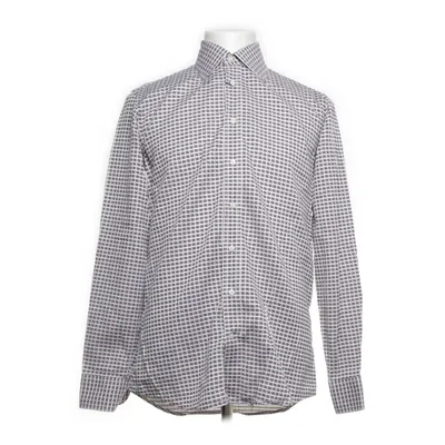 Shirt (Bruin, Wit) van SAND Katoen