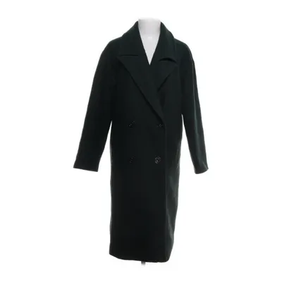 Coat (Green) from Mango Suit Polyester, Wool, Viscose