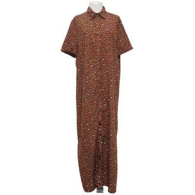 Robe longue (Marron, Noir, Blanc) de Club London Polyester