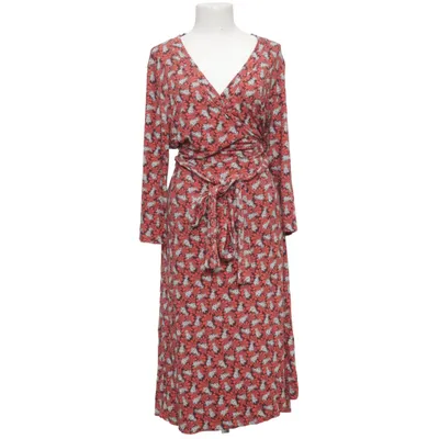Wrap dress (Red, Multicolored) from Miss Clarity