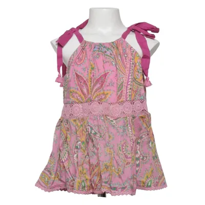 Robe (Rose, Multicolore) de Zimmermann Coton