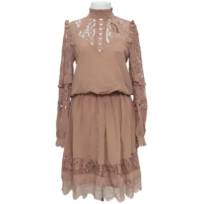 Robe (Marron) de RAVN Nylon, Soie