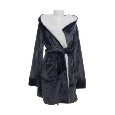 Bathrobe (Blue, White) from Manguun Polyester
