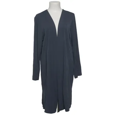 Cardigan (Blue) from Qneel Polyester, Viscose