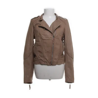 Bikerjacka (Brun) från Oakwood