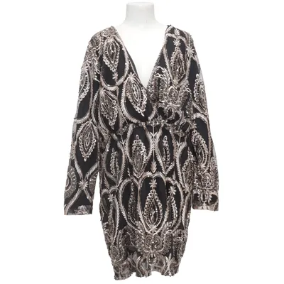 Cocktailjurk (Zwart, Goud) van Boohoo Polyester