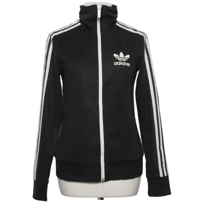 Veste de sport (Noir, Blanc) de Adidas Coton, Polyester