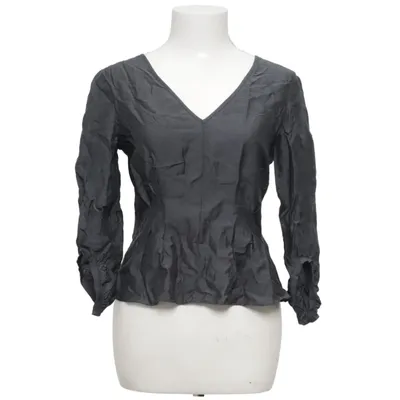 Blouse (Noir) de Club Monaco Lyocell, Polyamide